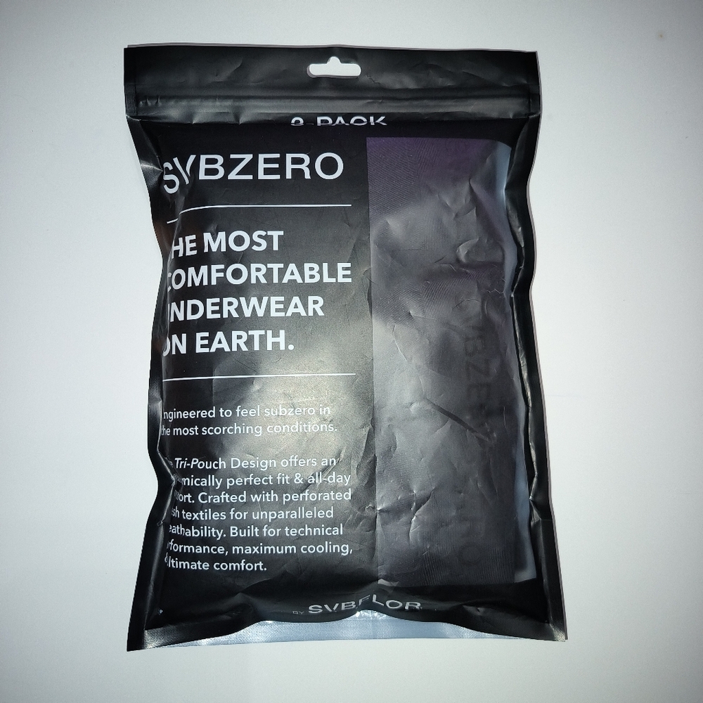 Svbzero Men's Underwear Size Small Black